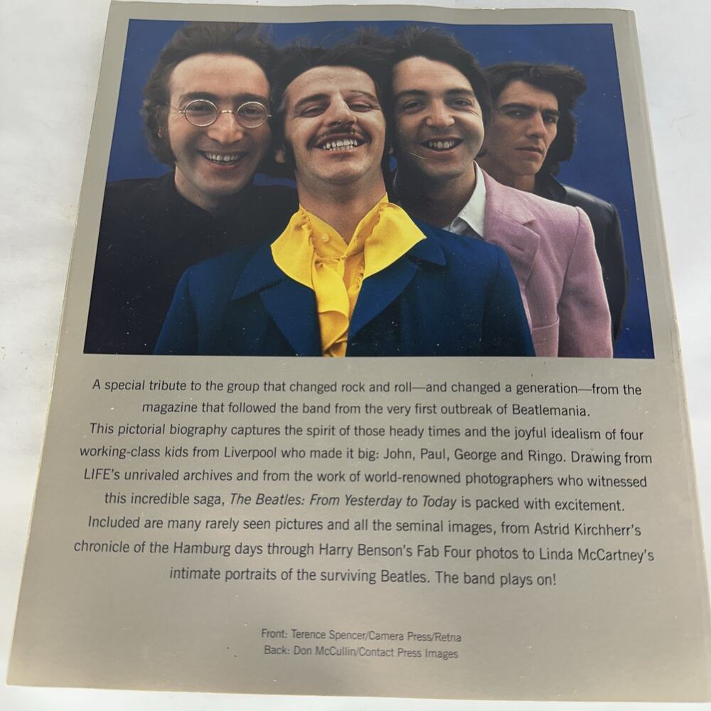 The Beatles Life From Yesterday To Today Softcover Magazine Book 2001 Photos - Picture 5 of 6